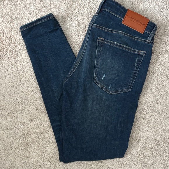 Lucky Brand Denim - Lucky Brand Dark Blue Denim Pants